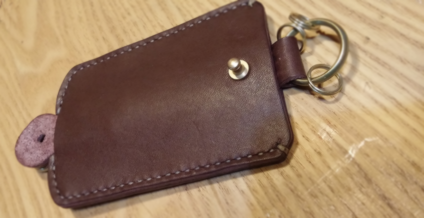 【レザークラフト】キーケース作ってみた