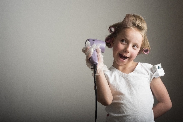 子どものヘアスタイリング…苦労してます