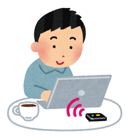 画像：モバイルルーターでどこでもネット環境したいのだ！