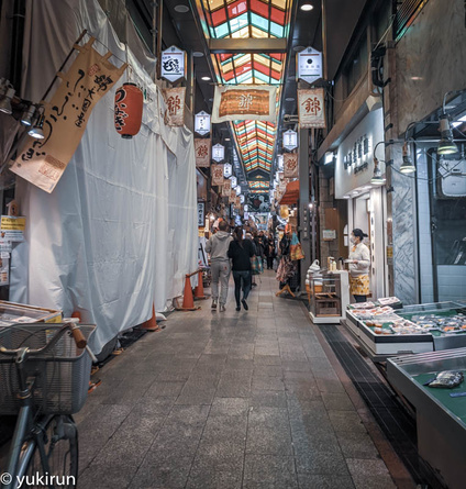 閑散としている京都は錦市場の様子…コロナ騒動、まじやばいっす！