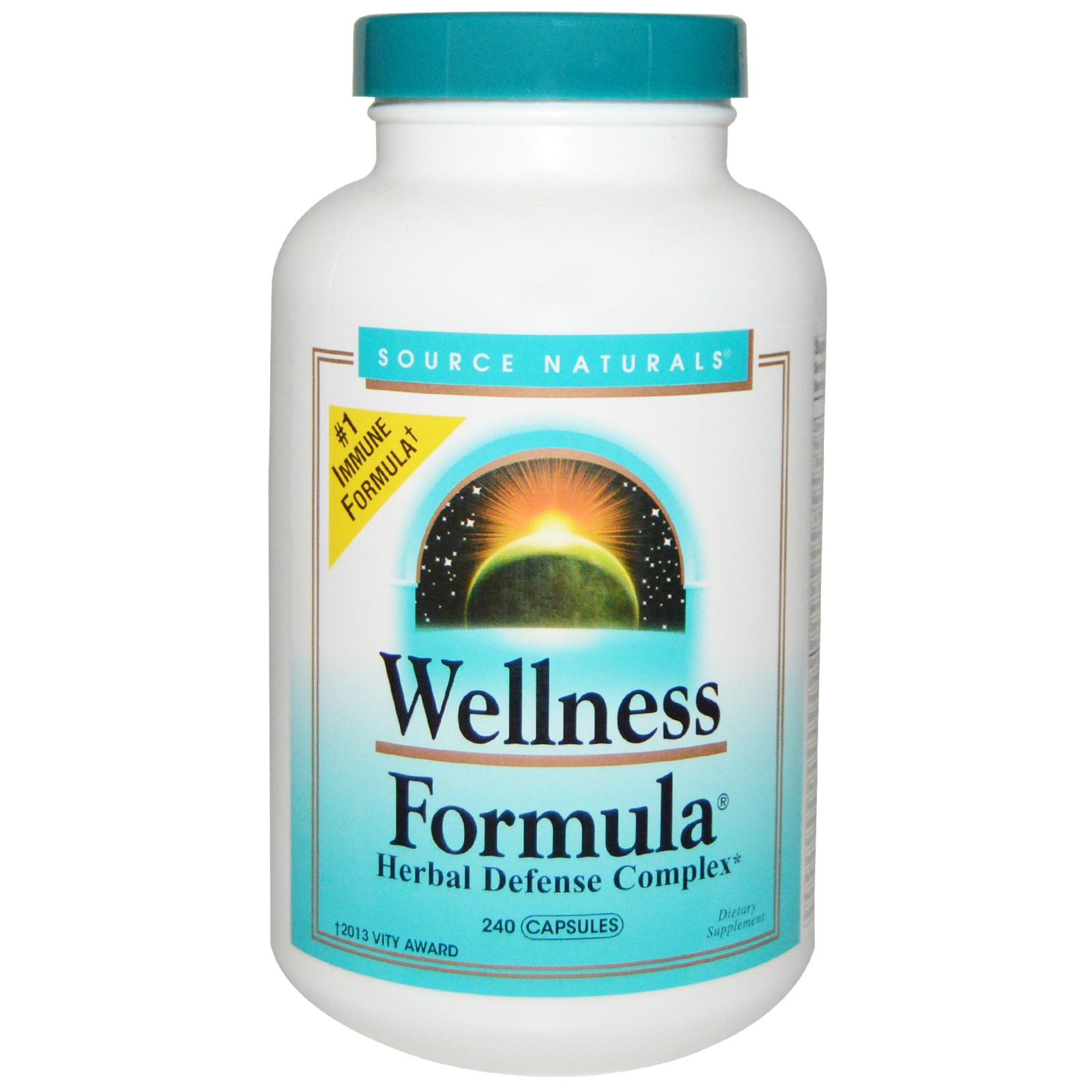 Source Naturals, Wellness（健康）のフォーミュラ, ハーブディフェンス複合体, 240カプセル